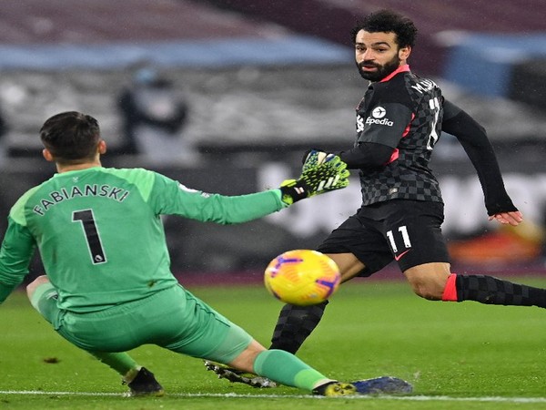 Salah stars as Liverpool defeat West Ham (Photo/ Liverpool Twitter)