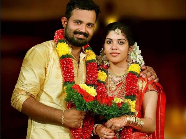 Athira Geetha Sreedharan and her husband Nithin Chandran [Photo: Gulf News]