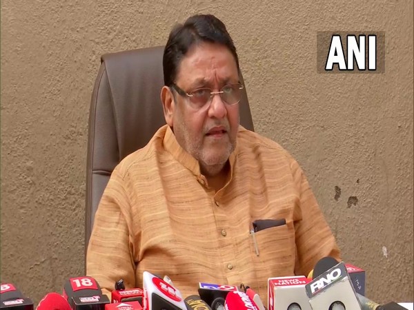 Nationalist Congress Party (NCP) leader Nawab Malik (Photo/ANI) 