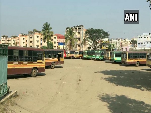 Visual from a bus station in Coimbatore, Tamilnadu