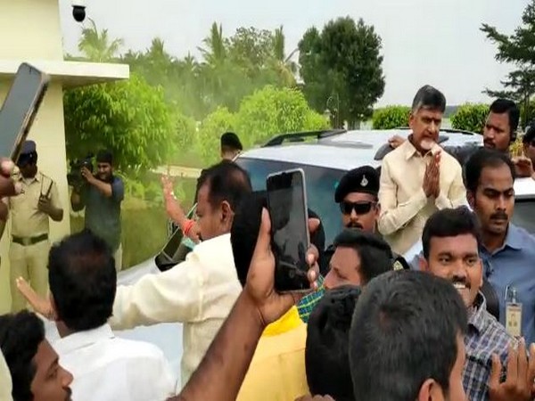 TDP chief N Chandrababu Naidu to embark on Praja Chaitanya Yatra from Prakasam district on Wednesday. Photo/ANI