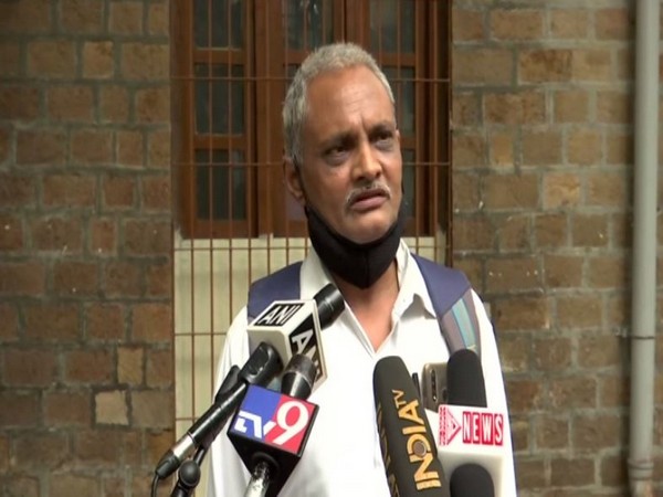 NCB SSP Atul Sarpande speaking to reporters in Mumbai on Thursday. [Photo/ANI]