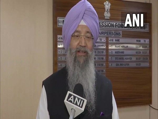 National Commission for Minorities Chairman Sardar Iqbal Singh Lalpura (Photo/ANI)