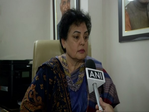 NCW chairperson Rekha Sharma talking to ANI in New Delhi on Tuesday. Photo/ANI