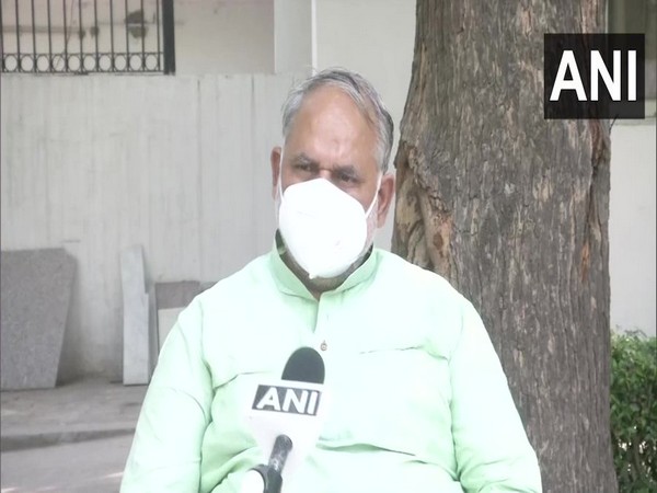 NDMC Mayor Jai Prakash speaking to ANI on Sunday. (Photo/ANI)