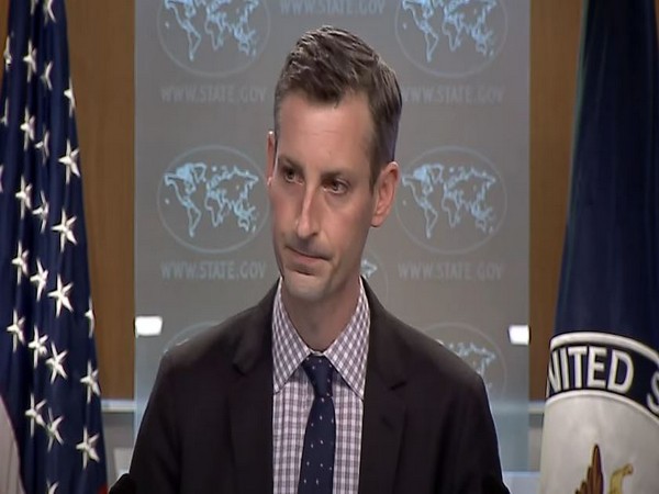 US State Department spokesperson Ned Price speaking at a press briefing on Wednesday (local time)