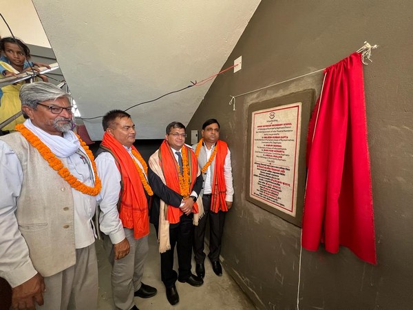 Indian bureaucrat, Karun Bansal inaugurated school buildings in Nepal