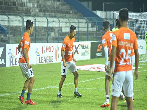 Neroca FC during practice session (Image: AIFF/I-League)