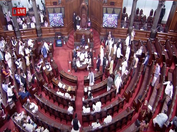 Visual of Rajya Sabha