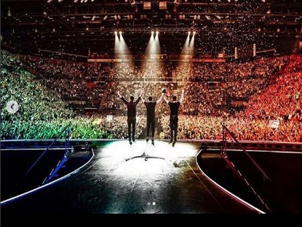 Boy band - Jonas Brothers' Happiness Begins' tour (Image courtesy: Instagram)