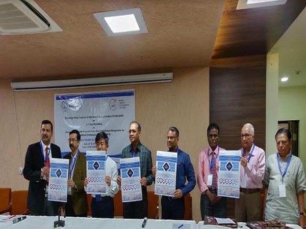 The launch of occupational health programme in Ahemdabad on Friday. Photo/ANI  