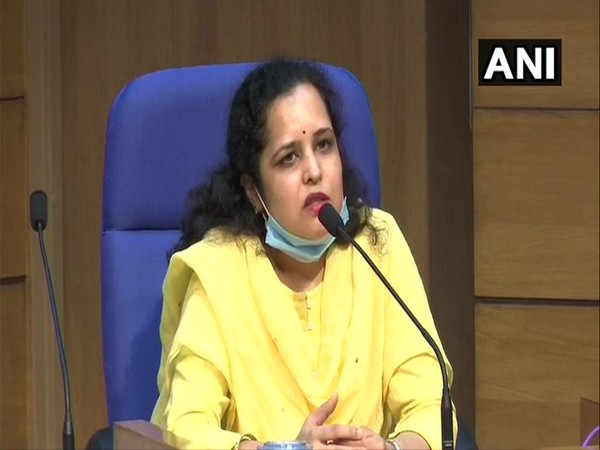 Nivedita Gupta, ICMR scientist, at a press conference in New Delhi on Tuesday.