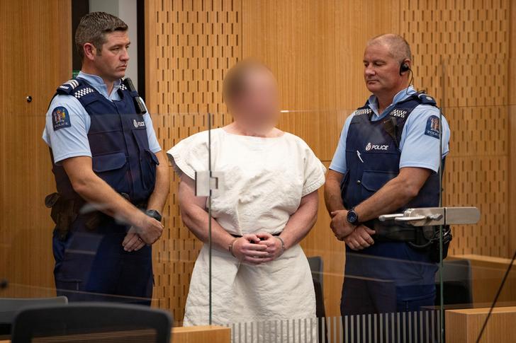 Brenton Tarrant appeared in Christchurch High Court via a video link from Auckland’s Paremoremo prison on Friday