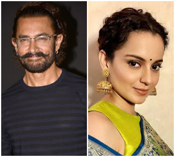Aamir Khan and Kangana Ranaut