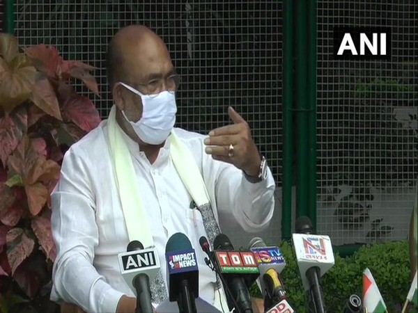 Manipur Chief Minister N Biren Singh. 