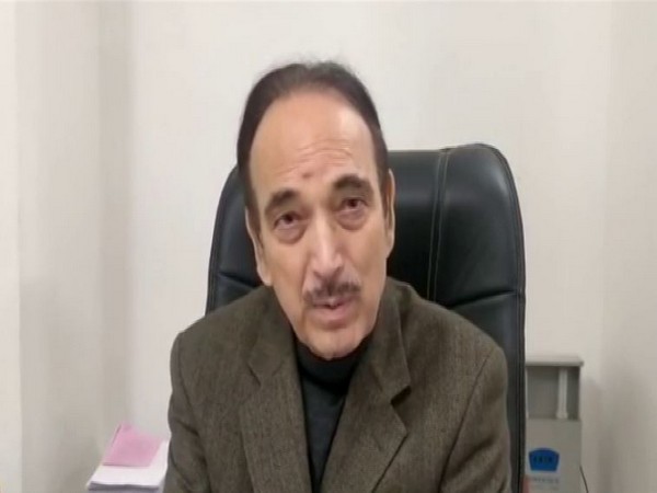 Ghulam Nabi Azad speaks to ANI in New Delhi [Photo/ANI]