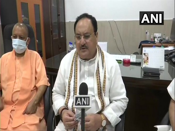 JP Nadda speaking to ANI after visiting Kalyan Singh. (Photo/ANI)