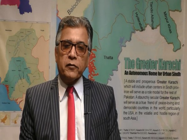 Nadeem Nusrat, a Mohajir leader and the chairman of Voice of Karachi. 