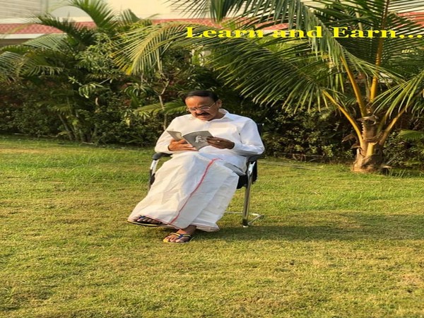 One of the photo posted by the Vice President M Venkaiah Naidu on Facebook on Sunday (credit: Venkaiah Naidu Facebook)