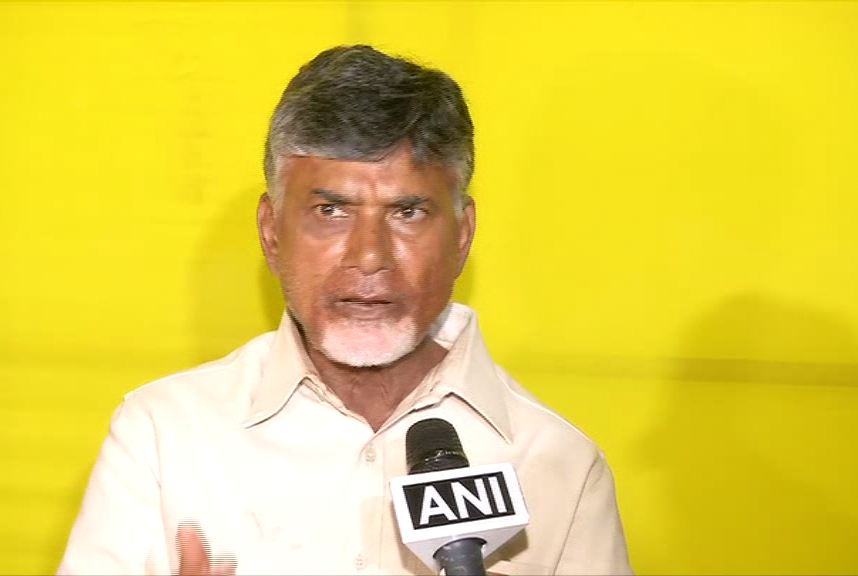 Andhra Pradesh Chief Minister N Chandrababu Naidu speaking to ANI on Sunday