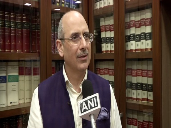 BJP leader Nalin Kohli talking to ANI in New Delhi on Sunday. Photo/ANI
