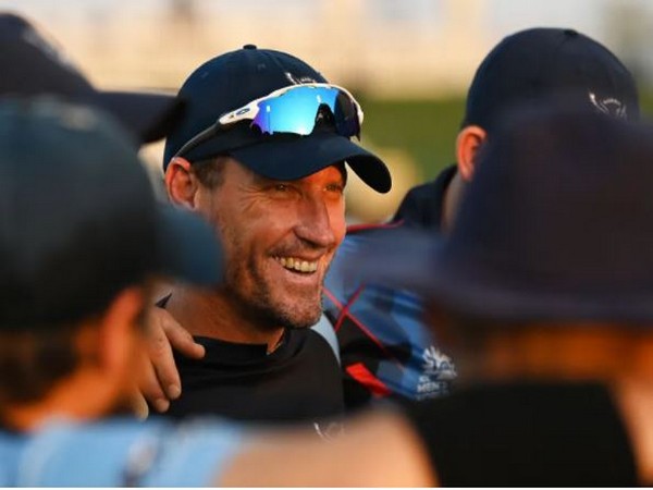 Namibia coach Pierre de Bruyn (Photo/ ICC)