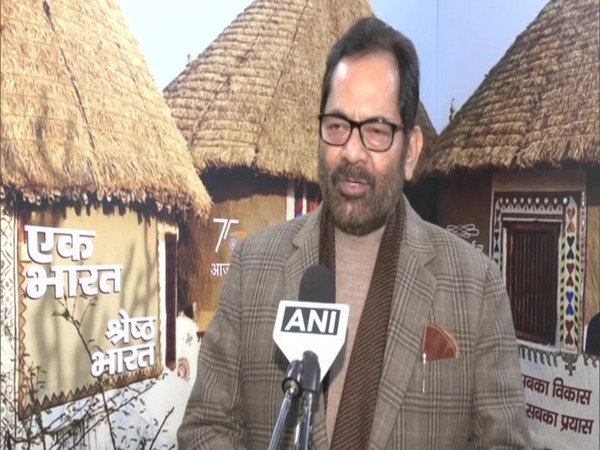 Union Minister Mukhtar Abbas Naqvi. (ANI/photo)
