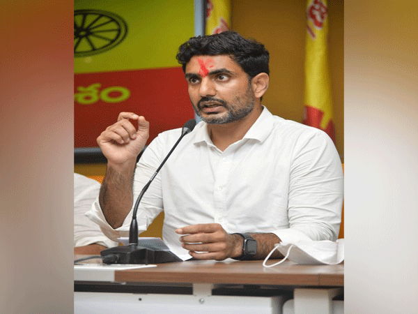 TDP national general secretary Nara Lokesh. (Photo/ANI)