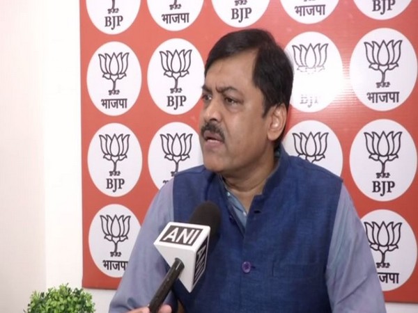BJP spokesperson GVL Narasimha Rao speaking to ANI in New Delhi on Sunday. Photo/ANI