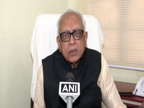 Congress MLA Narasingha Mishra speaking to ANI in Bhubaneswar on Wednesday. Photo/ANI