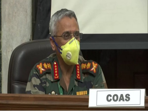 Army Chief General MM Naravane addressing a press conference in New Delhi on Friday. Photo/ANI