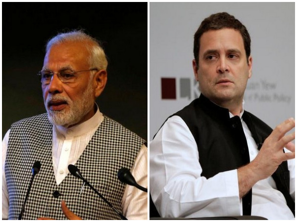 Prime Minister Narendra Modi and Congress president Rahul Gandhi.