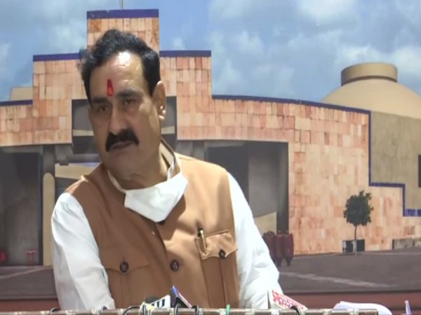 Madhya Pradesh Home Minister Narottam Mishra (Photo/ANI)