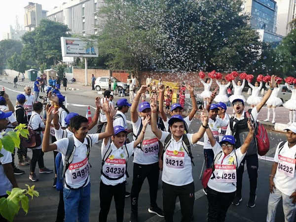Airtel Delhi Half Marathon (Photo/ANI)