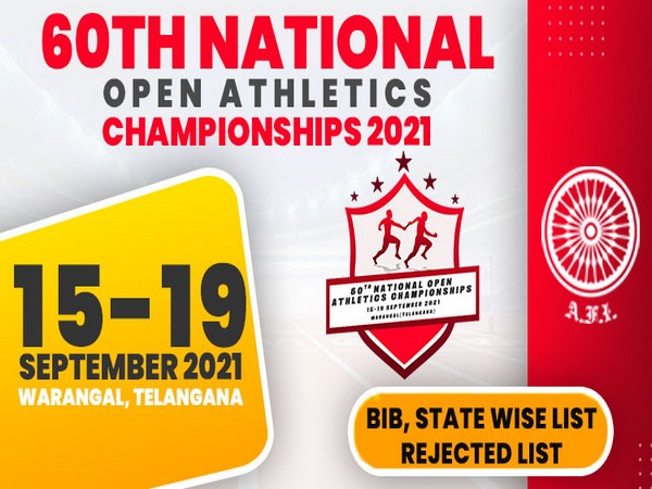 National Open Athletics Championship logo 
