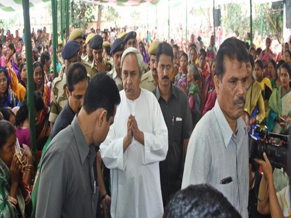 CM Naveen Patnaik on his way to attend the International Women's Day of Biju Mahila Janata Dal in Bhubaneswar