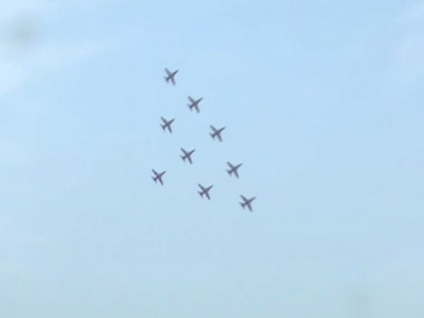 Navy day operational display rehearsals organised in Visakhapatnam on Monday.