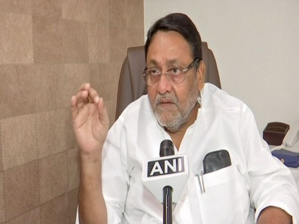 Maharashtra Minority Affairs Minister Nawab Malik speaking to ANI in Mumbai on Wednesday. Photo/ANI