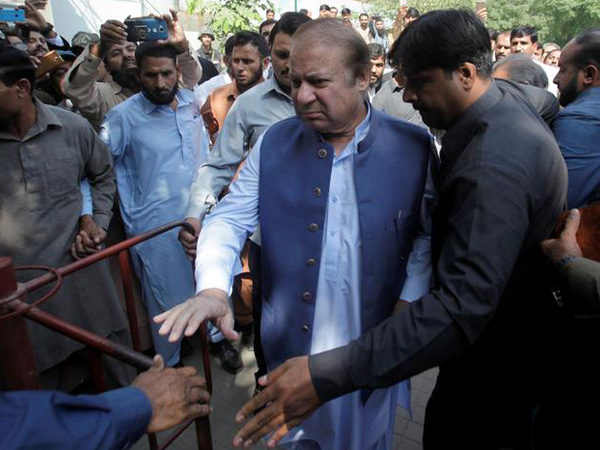 Former Pakistani Prime Minister Nawaz Sharif