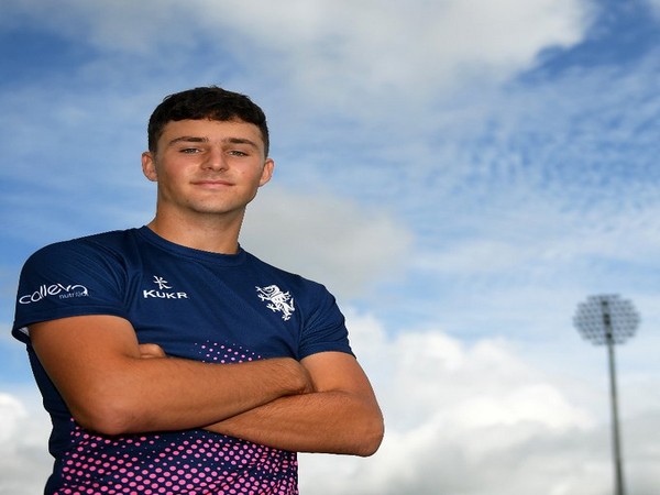 Pacer Ned Leonard (Photo/Somerset  Cricket Twitter)