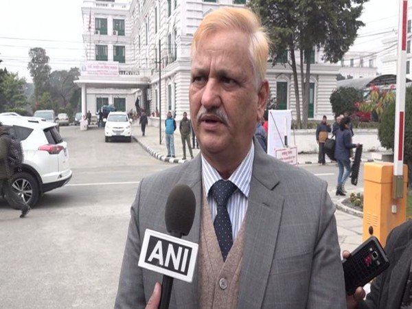 Lekhraj Bhatta, Nepal's Minister of Industry, Commerce and Supplies, speaking to ANI on Wednesday. Photo/ANI