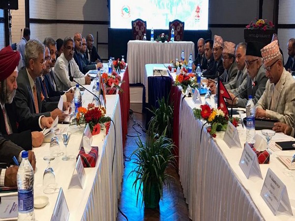 External Affairs Minister S Jaishankar and his Nepali counterpart Pradeep Kumar Gyawali headed the fifth India-Nepal Joint Commission Meeting on Wednesday (Picture credits: S. Jaishankar/Twitter)