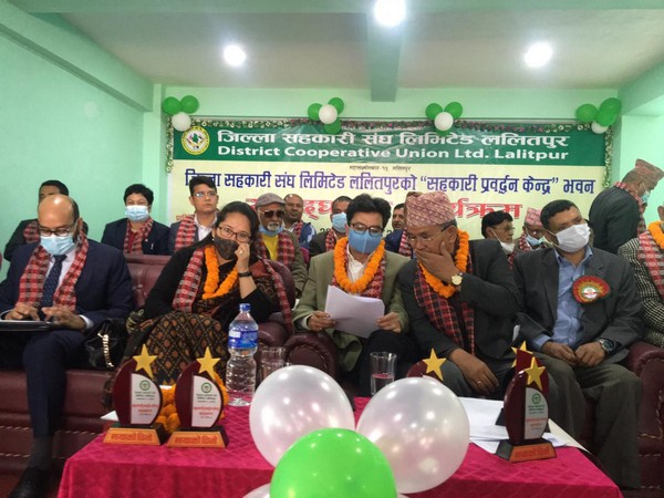 Deputy Chief of Indian Embassy inaugurates new building of Co-operative Promotion Center, Lalitpur District