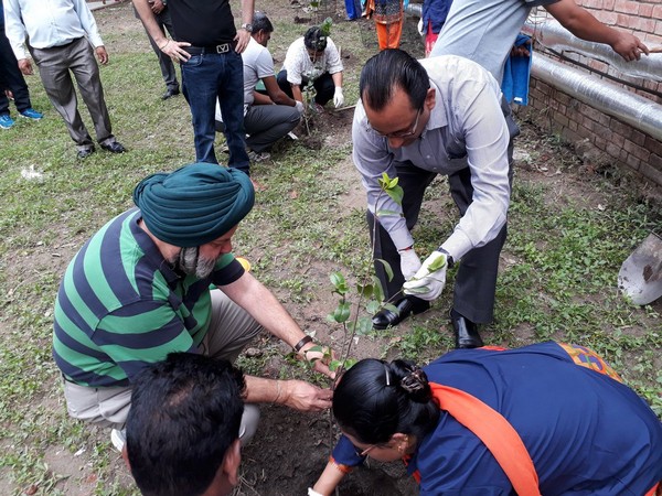 Ambassador Manjeev Singh Puri along with all the Embassy Family actively participated in the event and planted saplings on June 5 (Picture Credits: Indian Embassy in Nepal/ Twitter)