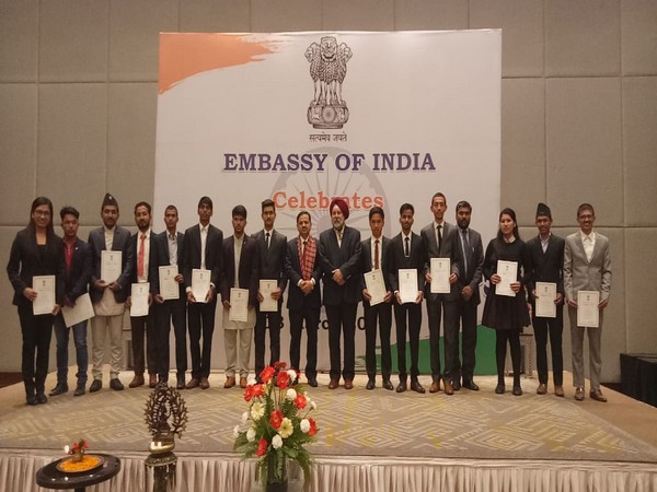 Nepali students awarded with Golden Jubilee scholarships on Wednesday
