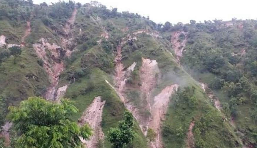 landslides, triggered by incessent rain in Nepal's western district of Gulmi killed 11 people on Tuesday