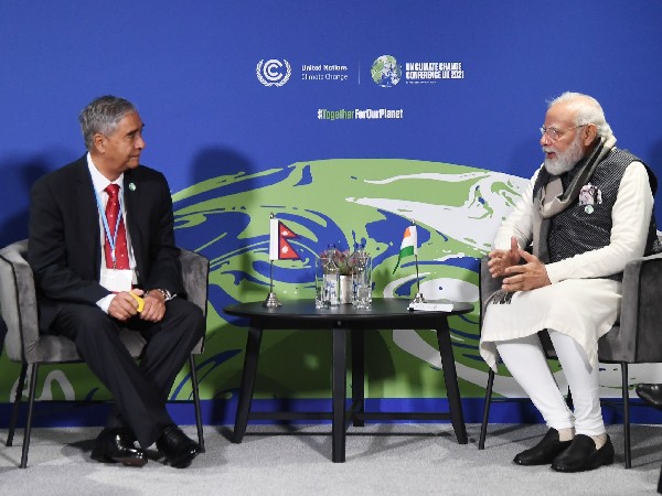 Nepal Prime Minister Sher Bahadur Deuba (left) Prime Minister Narendra Modi (right). (File image)