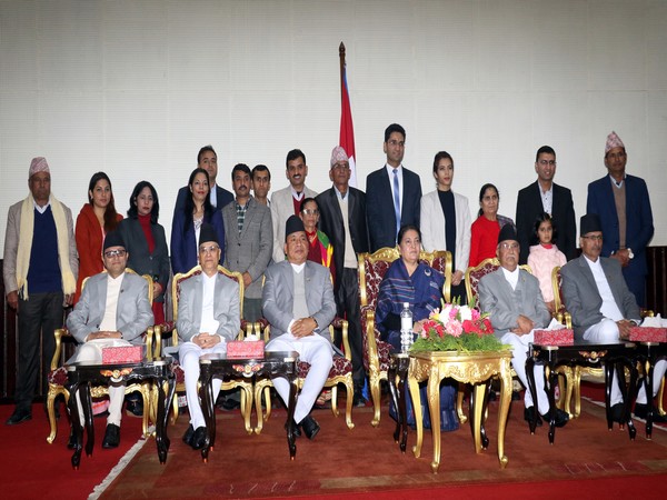 Agni Prasad Sapkota's swearing-in ceremony in Nepali Parliament