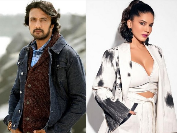 Kiccha Sudeep and Sunny Leone