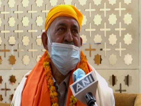 Nidan Singh Sachdeva speaking to ANI after his arrival in New Delhi